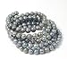 Baroque 5rows 8-9mm Black Cultured Pearl Bangle