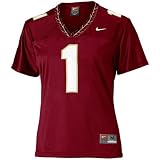 Nike Florida State Seminoles (FSU) #1 Garnet Ladies Replica Football Jersey