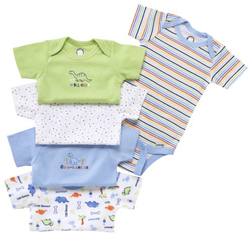 Gerber Variety Onesies, 5 Pack, Boys, 24 Months