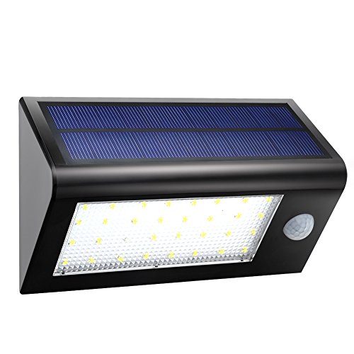 Solar Lights,Gdealer Super Bright 32 LED Solar Powered Lights Outdoor Garden - Waterproof - Motion Sensor Security Light for Staircase Stair Step Stairway Path Landscape Garden Floor Wall Patio