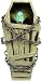 Tombstone Coffin with Figurine - Gray