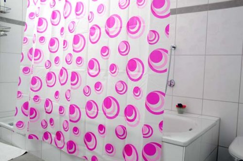 Duschvorhang LOOP pink