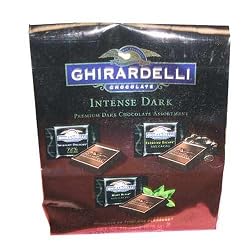 Ghirardelli Intense Dark Premium Dark Chocolate Assortment 19.14 oz bag