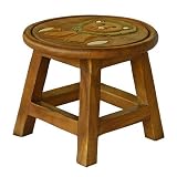 Handmade Seated Lion Design Stool