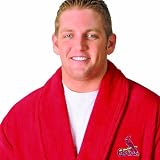 MLB Texas Rangers Cotton Robe (Red, One Size)
