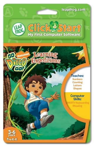 LeapFrog ClickStart Educational Software:Go Diego Go!