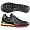 Black/Red/Yellow : Suede