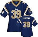 Steven Jackson Reebok NFL Navy Replica St. Louis Rams Women's Jersey