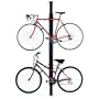 Gear Up Floor to Ceiling Aluminum Bike Rack Black