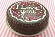 8 inch "I Love You" Cheesecake - Chocolate Chip