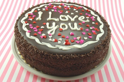 8 inch I Love You Cheesecake - Chocolate Chip by Cheese Cake City