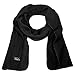 Falari Men Women Fleece Scarf 2066-BLACK