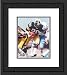 Framed Rocky Bleier Pittsburgh Steelers Photograph