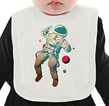 Astronaut ネクタイを有する有機ビブ Medium