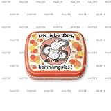 Eigenschaften Sheepworld / Sheepworld Mintdöschen 25 Ich liebe Dich hemmungslos