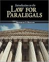 Introduction to the Law for Paralegals (Mcgraw-Hill Business Careers Paralegal Titles)