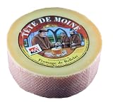Zoom Produkt-Bild: Original AOC Tete de Moine Schweizer M&ouml;nchkopf K&auml;se Halber Laib ca. 420 g