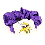 Minnesota Vikings Purple Hair Scrunchie - Hair Twist - Ponytail Holder