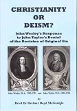 Christianity or deism? : John Wesley's response to John Taylor's denial of the doctrine of original sin