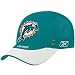 Reebok Miami Dolphins Aqua Draft Day Hat