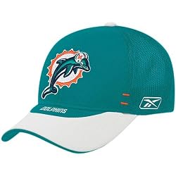 Reebok Miami Dolphins Aqua Draft Day Hat