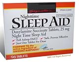 96 Ct Softgels Maximum Strength Sleep Aid - Compare to the Ingredients in Maximum Strength Unisom Soft Gels