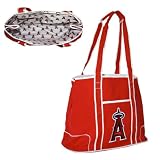 MLB Los Angeles Angels Hampton Tote (Medium, Red)