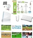 Nintendo Wii System HD Ready with Wii Fit Plus Bundle
