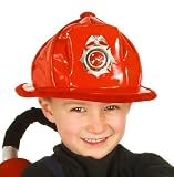 Child Red Firefighter Helmet