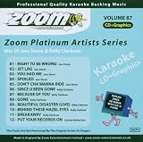 Zoom Karaoke CD+G - Platinum Artists 87: Joss Stone & Kelly Clarkson