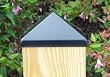 6x6 Polished Black Post Point [CAPITOL CITY LUMBER]