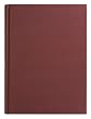 Griff Faux Leather Journal Diary, Embossed Diamond Pattern, Lined, Brown, 8x10"