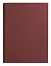 Griff Faux Leather Journal Diary, Embossed Diamond Pattern, Lined, Brown, 8x10"