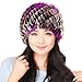 URSFUR Rex Rabbit Fur Knit Beanie Hats Multicolor