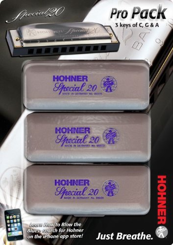 Hohner Special 20 Pro Pack - 3-pk - G, A, C