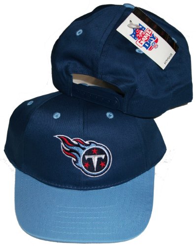 Tennessee Titans Navy/Light Blue Two Tone Snapback Adjustable Plastic Snap Back Hat / Cap