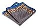 HISDERN Men's Floral Pocket Square Handkerchief