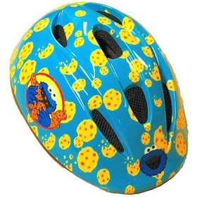 Sesame Street Childs Cycle Safety Helmet - Cookie Monster