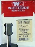 PART #3915 CARBIDE-TIP 2 FLUTE MODEL TRAIN TRACK ROUTER BIT TRACK DOUBLE GROOVE BIT 1-1/8 DIA