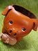 * PIG & PIGLET * VANCA Craft Leather Desk iPhone Cell Phone Eyeglasses Holder