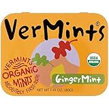 VerMints All Natural GingerMints, 1.41-Ounce Tins (Pack of 6)