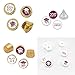 Class of 2017 Graduation Party Favor Stickers, Set of 324 (Maroon)