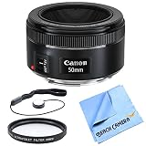UPC 841434100092 product image for Canon EF 50mm f/1.8 STM Prime Lens Bundle includes EF 50mm f/1.8 STM Prime Lens, | upcitemdb.com