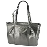 COACH F17721 Gallery Signature Leather Tote Womens Handbag