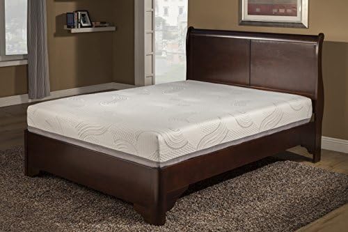 Irvine Home Collection Luxury Slumber 10" Gel Memory Foam Mattress, Twin X-Large