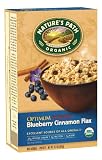 Nature's Path Organic Instant Hot Oatmeal, Optimum Power, Cinnamon Blueberry Flaxseed, 8-Count 11.20-Ounce Box (Pack of 6)