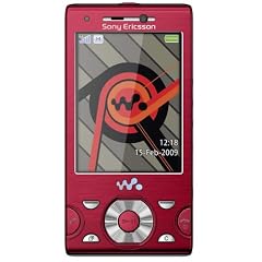 Sony Ericsson W995 Handy  (UMTS, 8.1 MP, UKW-Radio, 8GB) Energetic Red