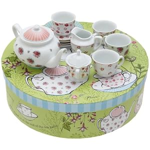 Rosanna Garden Tea Party Child's 13-Piece Tea Set