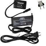 HQRP AC Power Adapter Kit for Canon ACK-E6 / ACKE6 ( contains AC Adapter, AC Cable and DR Coupler DR-E6 ) Replacement plus Euro Plug Adapter