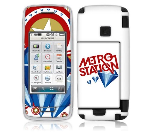  Music Skins MS-MSTA10019 LG Voyager- VX10000- Metro Station- Captain America Skin